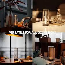 Cordless LED Desk Stand Lamp For Night Light Portable Ambient Lighting