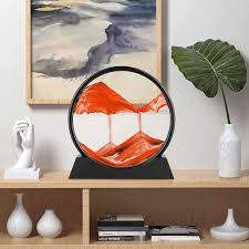3D Moving Sand Art Quicksand Craft Flowing Sand Painting Office & Home Decor Gift