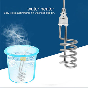 Instant Electric Water Heater Rod | Fast Heating, Shockproof & Portable Immersion Heater for Bucket & Bath
